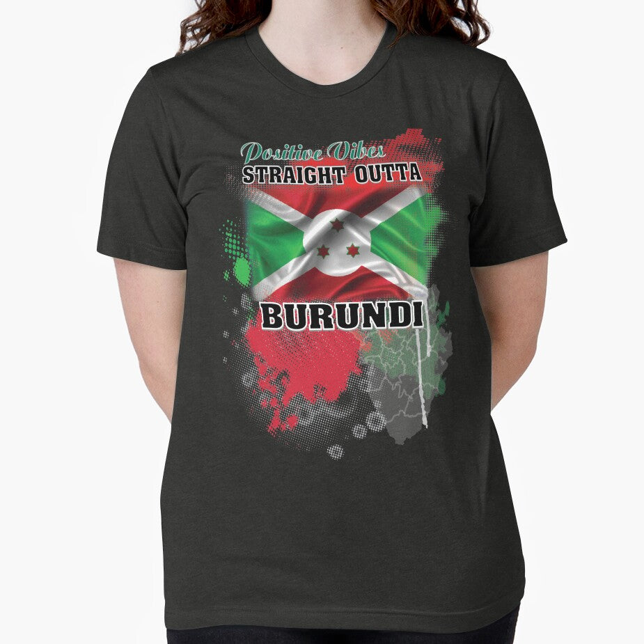 Burundi Flag t-shirt by Jashowear