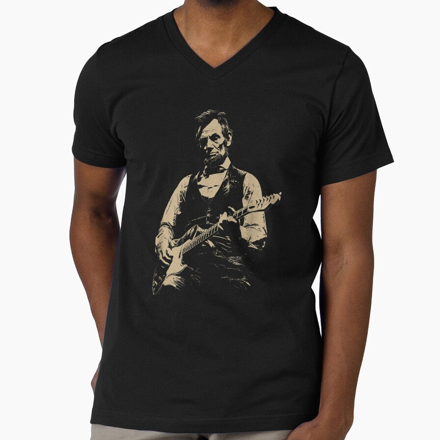 Vintage President Guitar Americana Classic T-Shirt by Lilbahlil