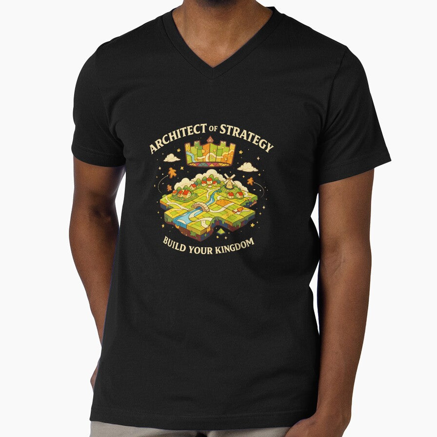 carcassonne tiles- Architect or strategy, build your kingdom by trendie-tees