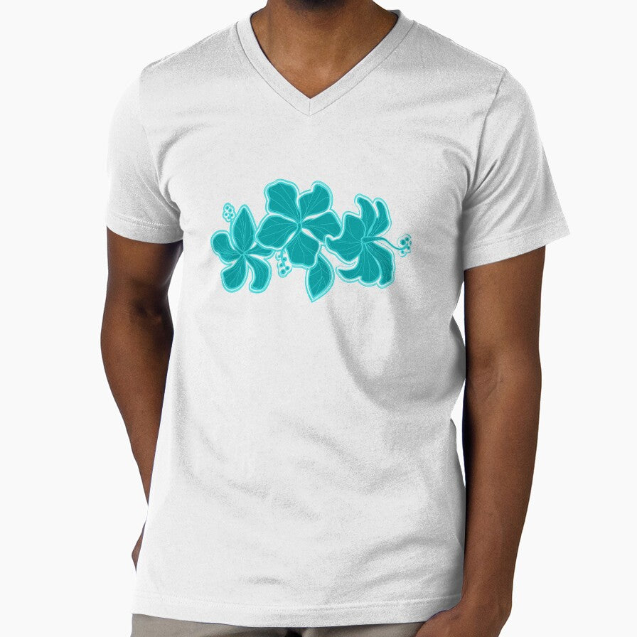 Kailua Hibiscus Hawaiian Engineered Floral by DriveIndustries