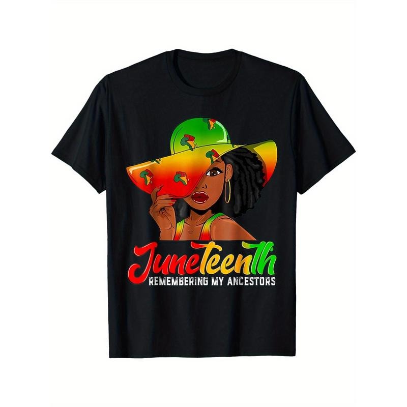 summer women'WB shield clothing Black Wo Juneteenth 1865 Remembering My Ancestors T-Shirt Hoodie, Sweatshirt | DripVista.com