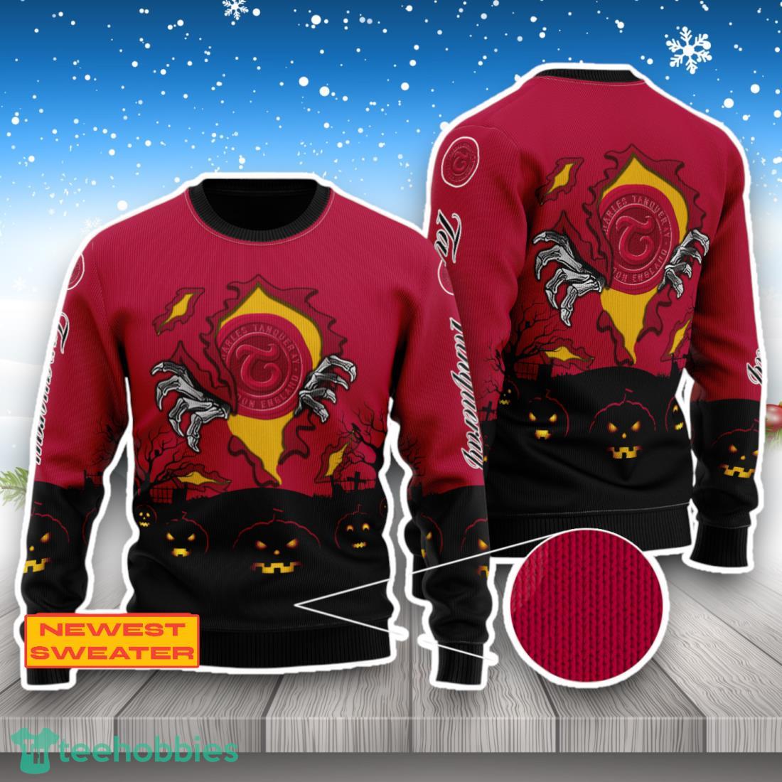 Tanqueray Scary Night Halloween Hand Pull Out 3D Sweater For Men Women
