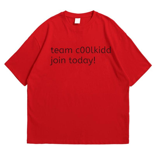 team coolkid - red T-Shirt Perfect Everyday Tee Trendy, Viral, and On-Point