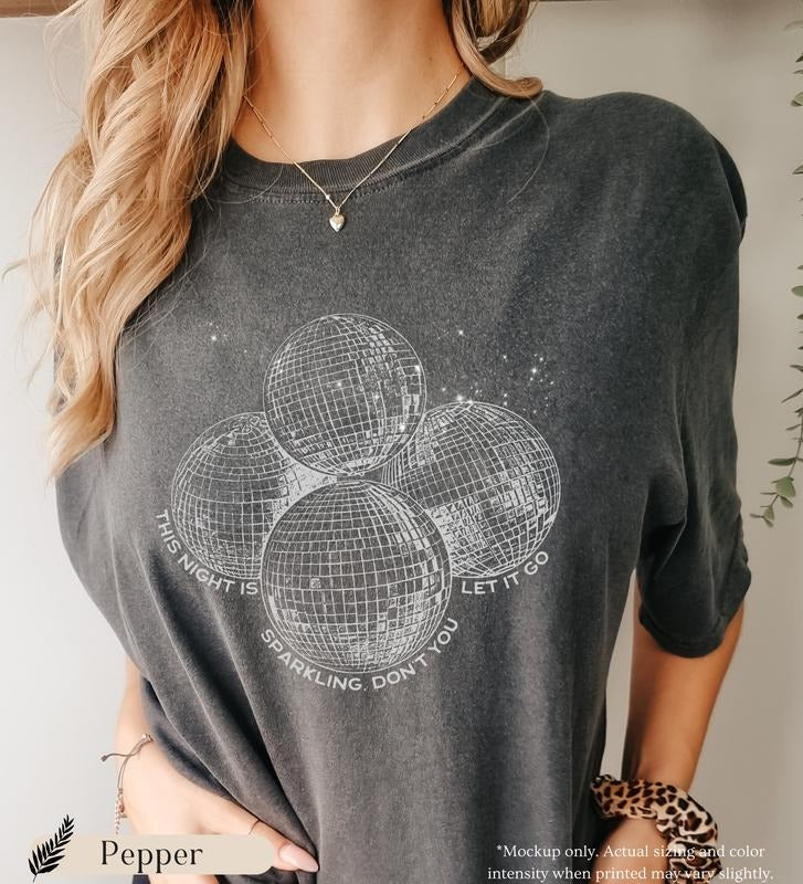 the night is sparkling t-shirt Hoodie, Sweatshirt | DripVista.com