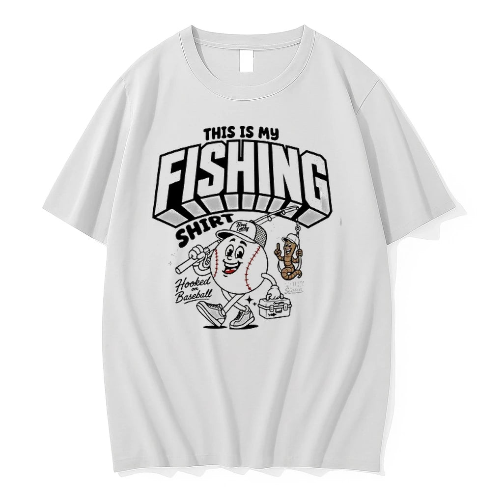This Is My Fishing Hooked On Baseball 0 Tshirts Sweater