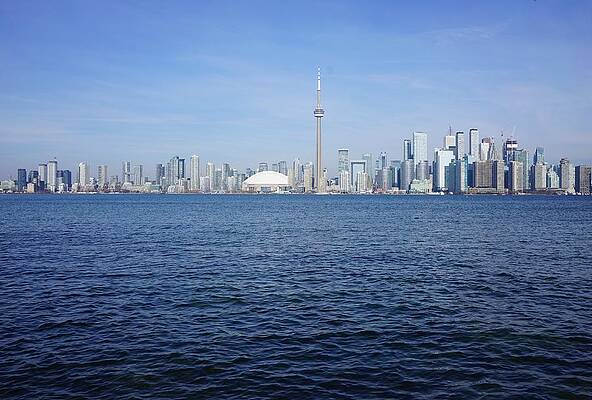 Toronto City By The Great Lake Print