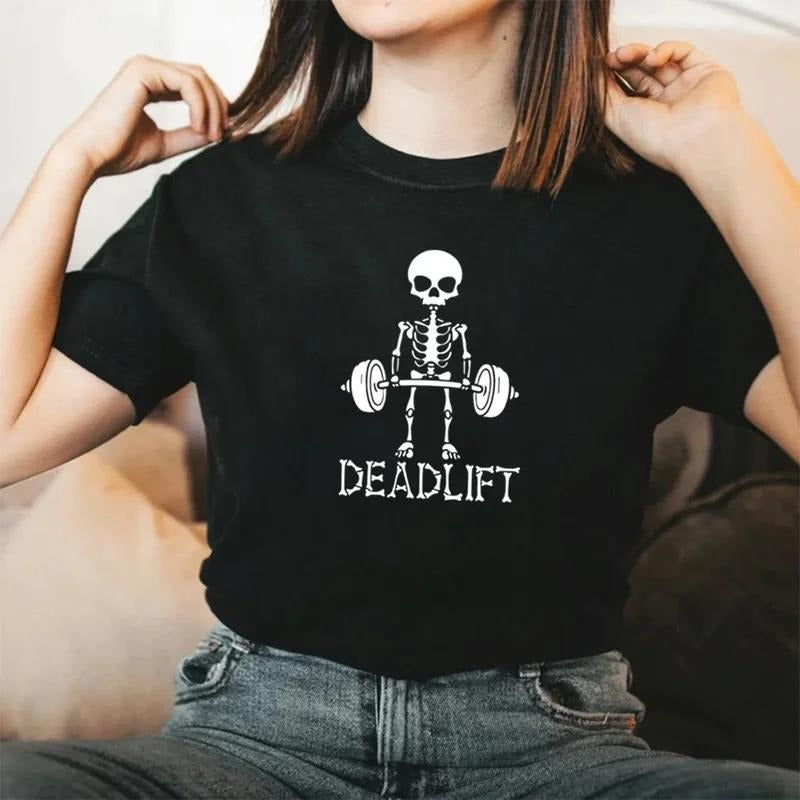 unique clothing Straw hat pirates Skeleton Tshirt Skeleton Workout Lightsaber brand Shirt Bodybuilding Shirt Gym Tees...