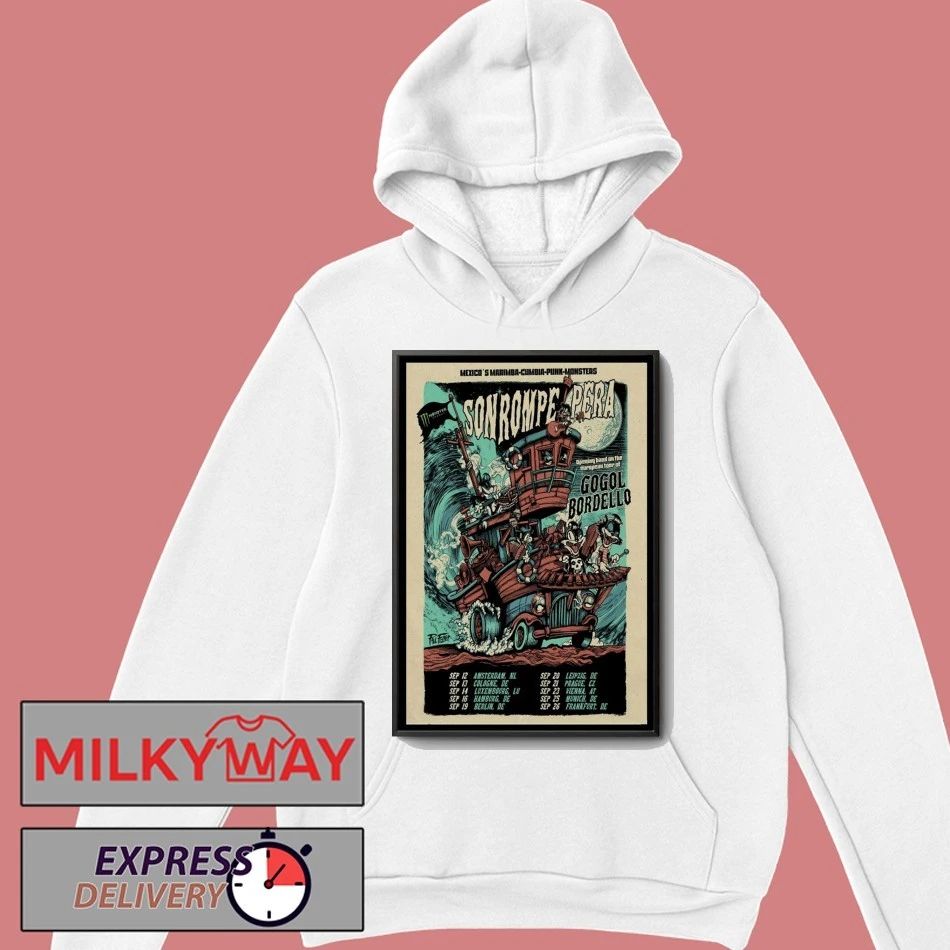 Son Rompe Pera Live Show Poster shirt