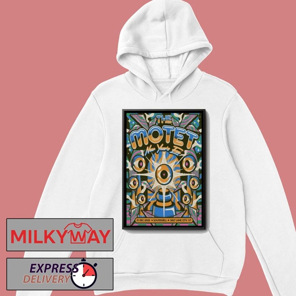 The Motet Concert Poster Salt Lake City 2025 shirt