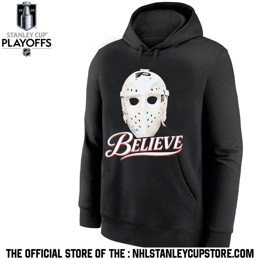 Flyers Bernie Parent Mask Believe 3.8% Shirt