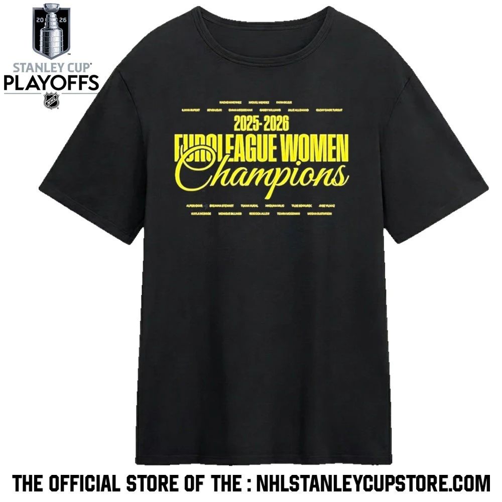 Breanna Stewart Emma Meesseman Euroleague Women Champions 2025 2026 Shirt