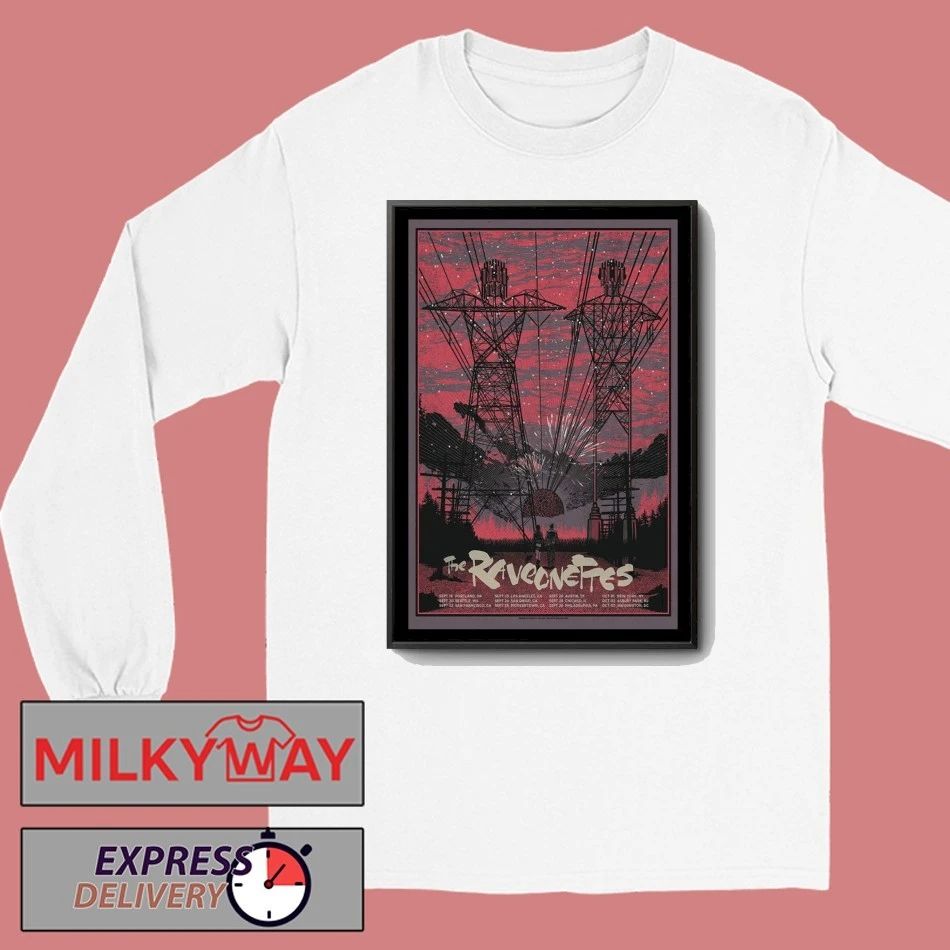 The Raveonettes U.S Tour 2025 Poster shirt