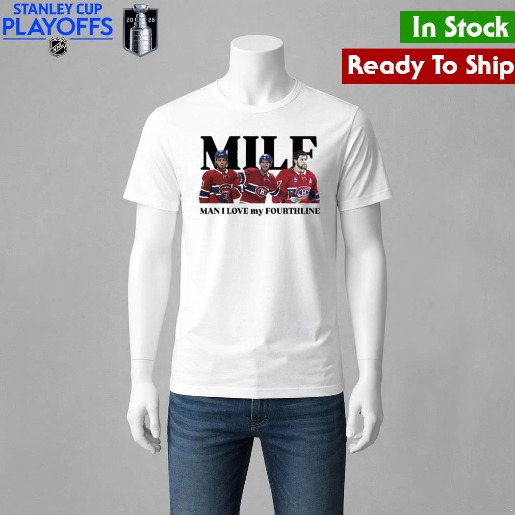 Milf Man I Love My Fourthline Montreal Canadiens Shirt
