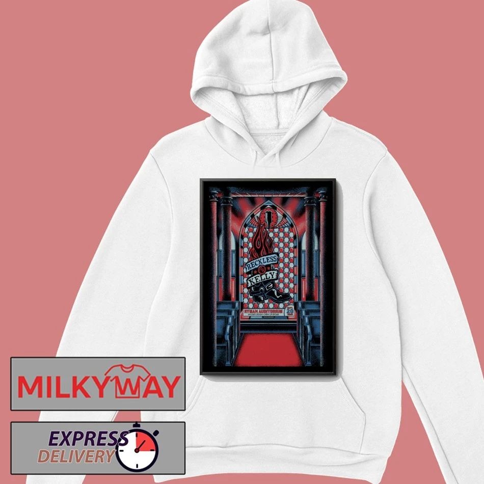 20 Sept 2025 Reckless Kelly Nashville, TN Show Poster shirt