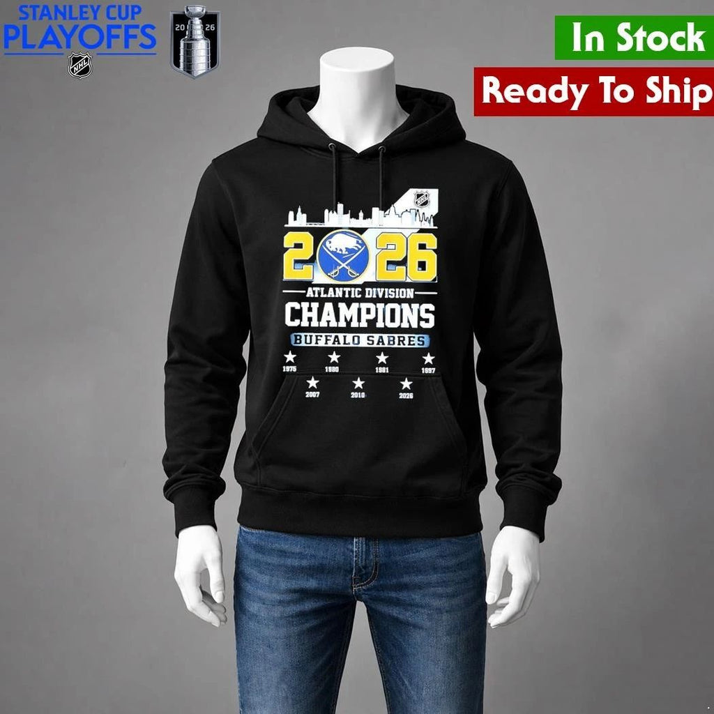 2026 Atlantic Division Champions Buffalo Sabres NHL Shirt