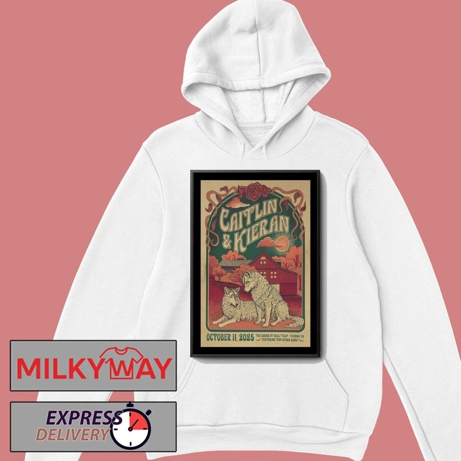 2025 Wolf Trap, Vienna, VA Tour Caitlin & Kieran Poster shirt