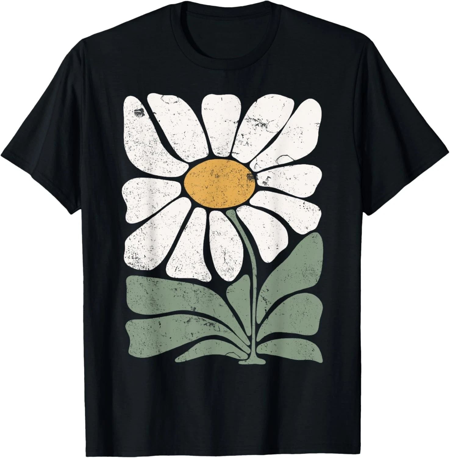 Boho Daisy ~ Flower Retro Botanical Wildflower Gardener T-Shirt