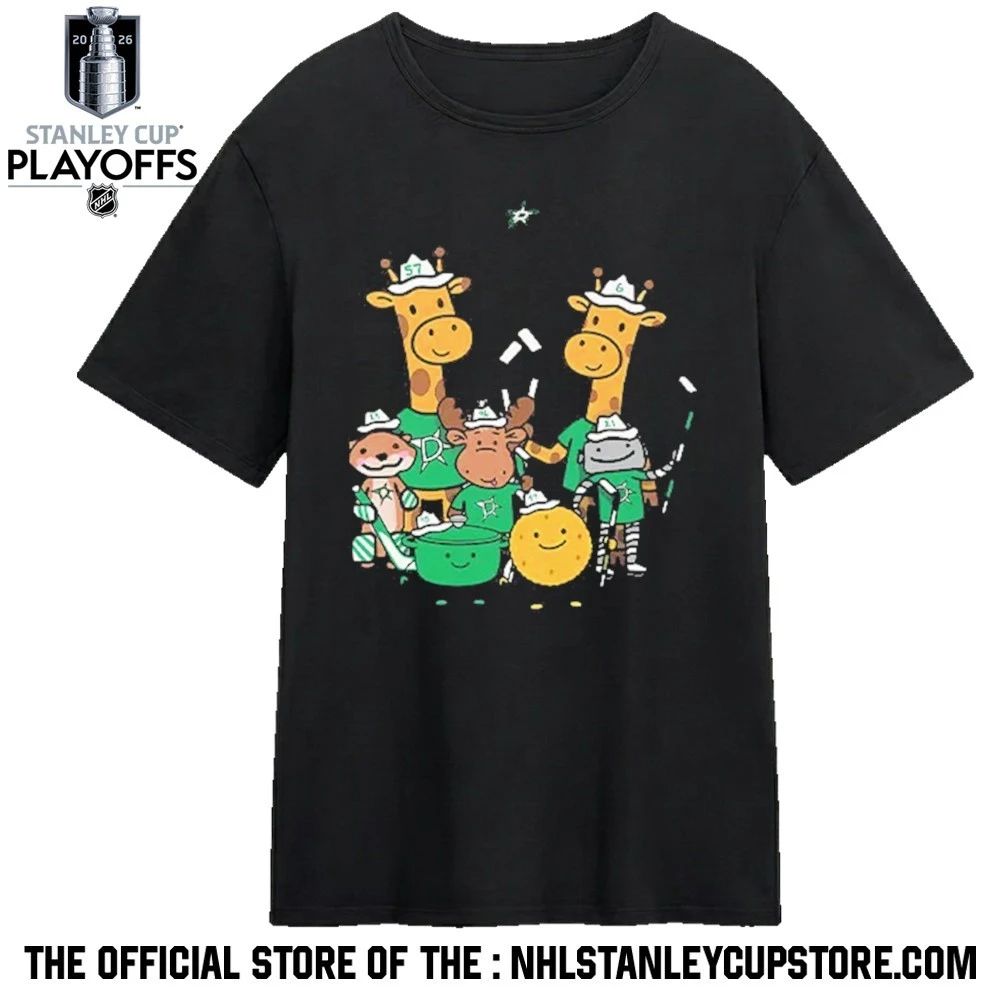 Dallas Stars Players Mascot 2026 Shirt