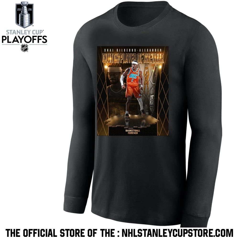 Shai Gilgeous Alexander Clutch Player Of The Year NBA 2026 Basketball Forever Shirt