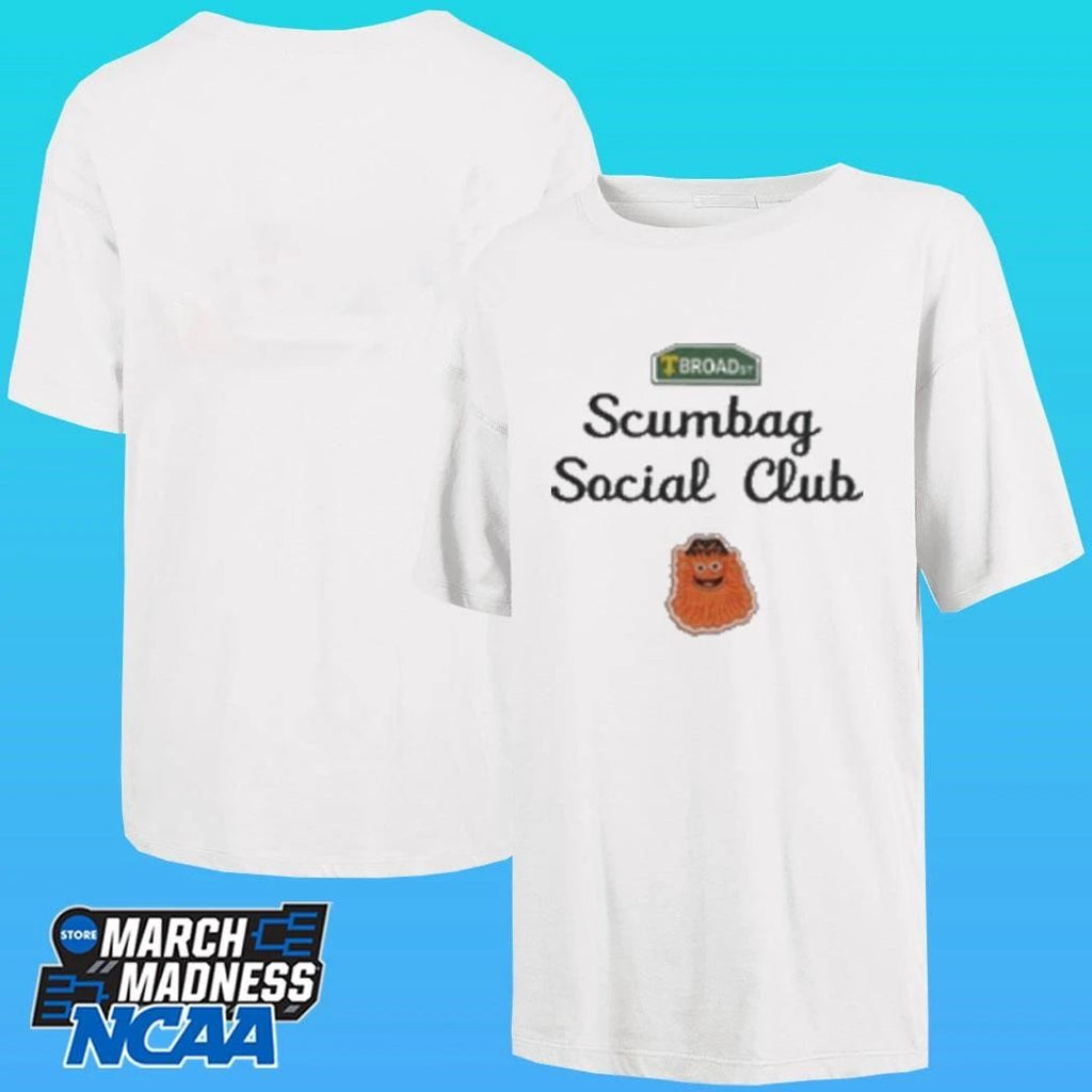 Broad Street Scumbag Social Club Flyer Shirt