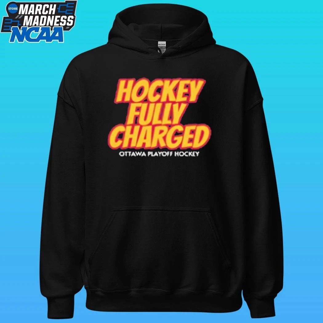 Hockey Fully Charged Ottawa Charge Playoff Hockey Shirt