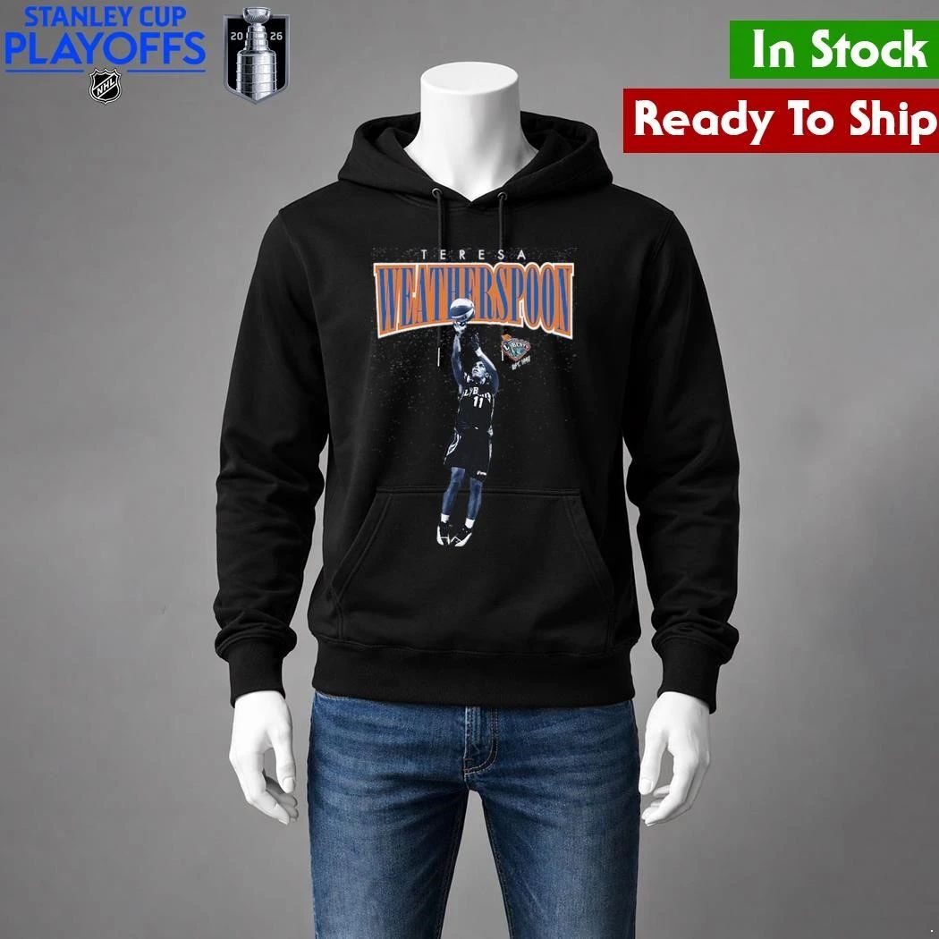Teresa Weatherspoon New York Liberty Mitchell & Ness Court Origins Player Boyfriend Shirt