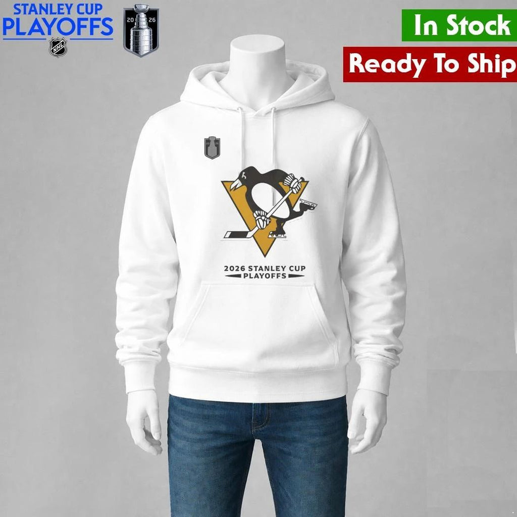 Pittsburgh Penguins 2026 Stanley Cup Playoffs Rink Performance Shirt