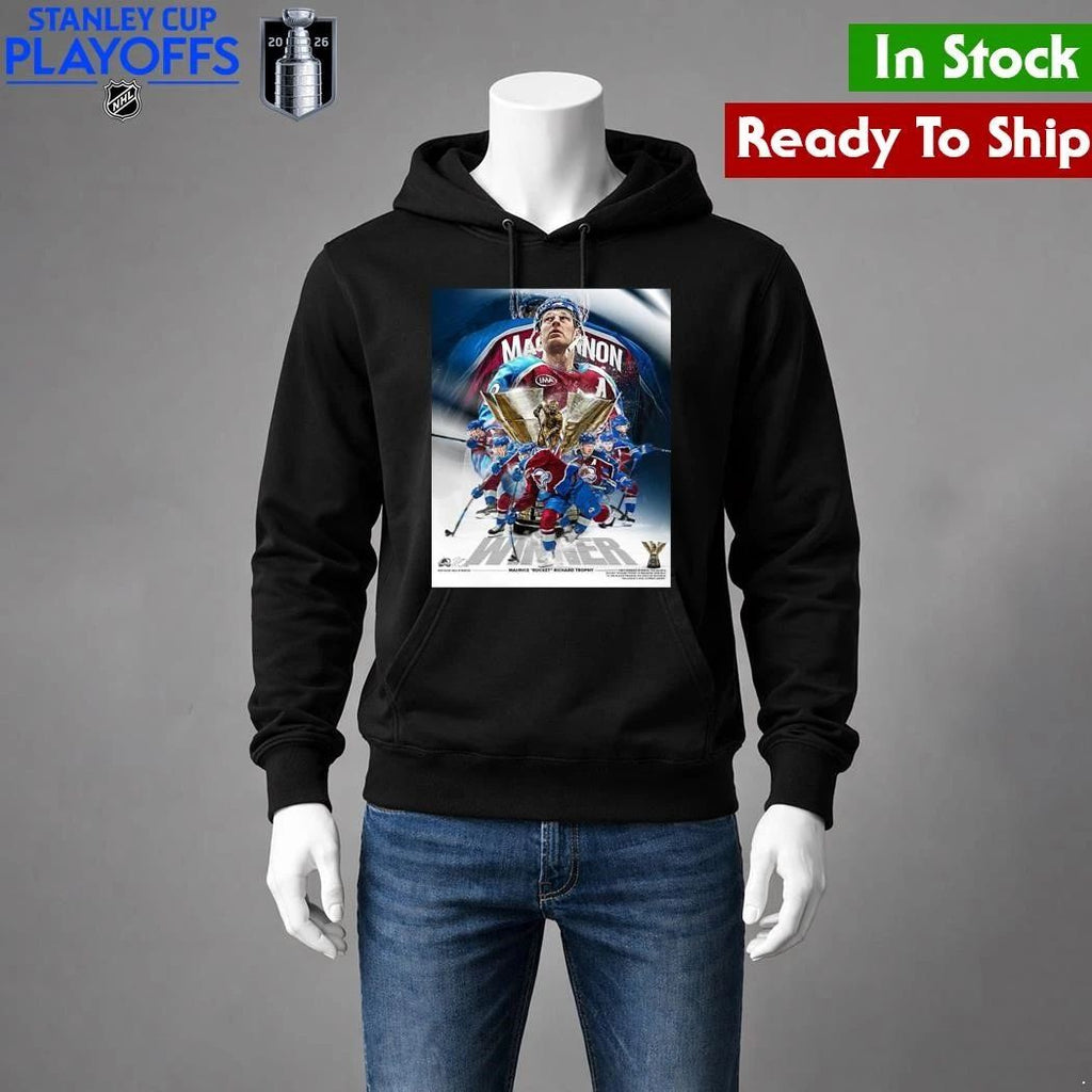 Nathan Mackinnon 2026 Rocket Richard Trophy Winner Shirt