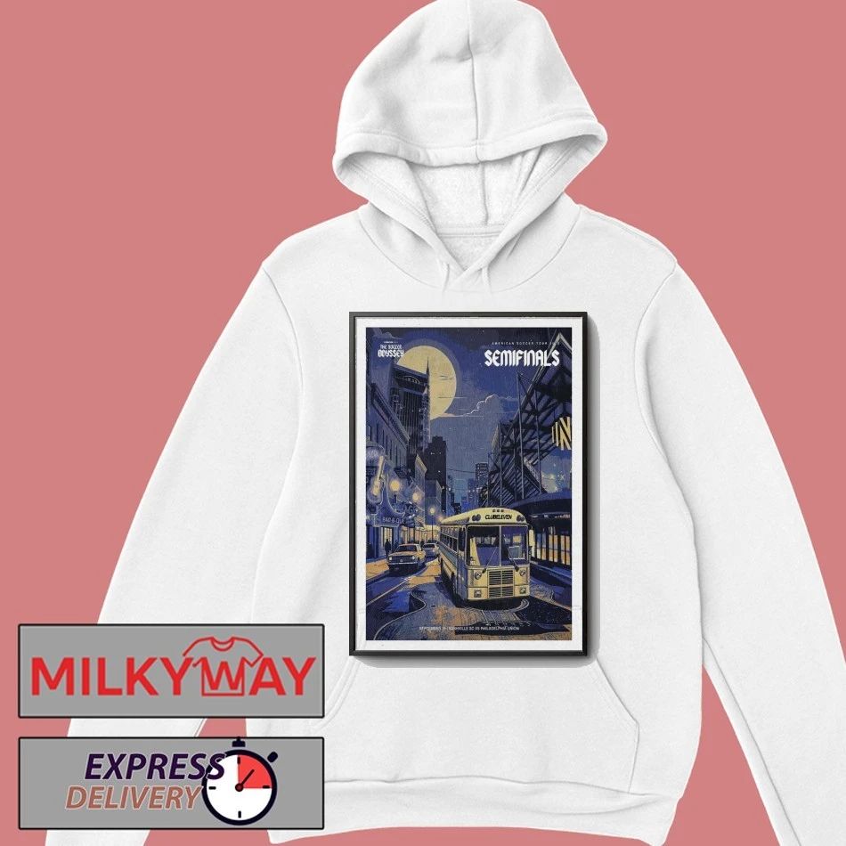 Nashville SC vs. Philadelphia Union Game 2025 Poster shirt