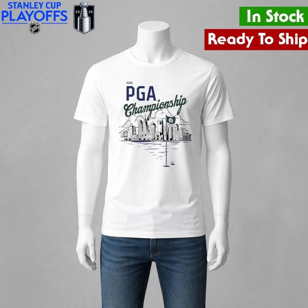 PGA Championship x Barstool Golf Philadelphia Skyline Shirt