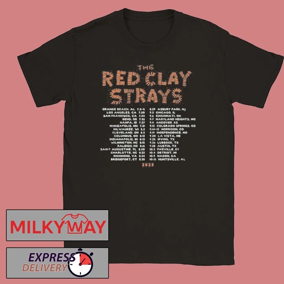 Red Clay Strays Get Right Tour Shirt