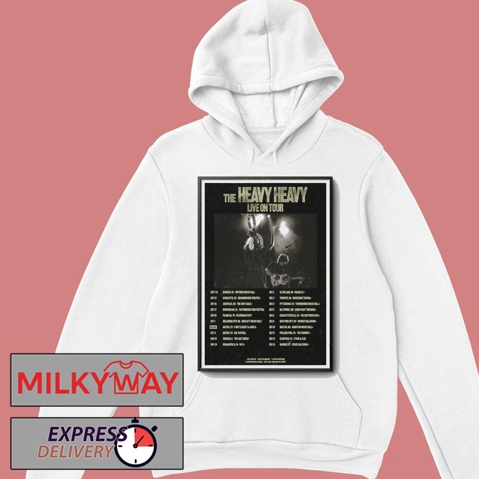 The Heavy Heavy 2025 Tour Poster shirt