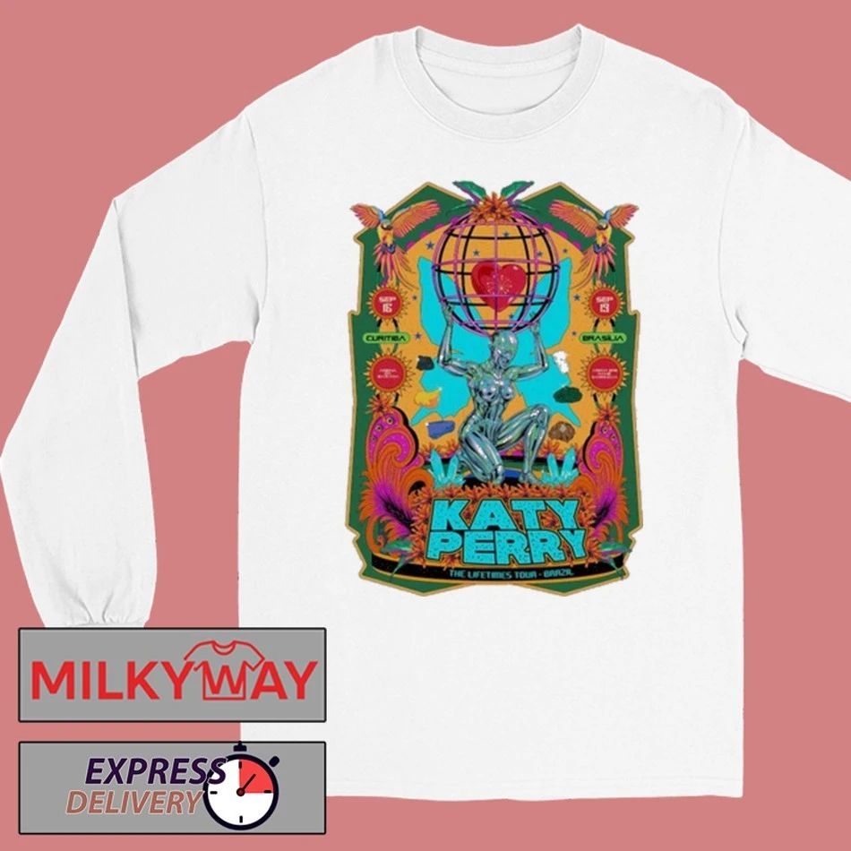 Katy Perry The Lifetimes Tour Brazil 2025 shirt