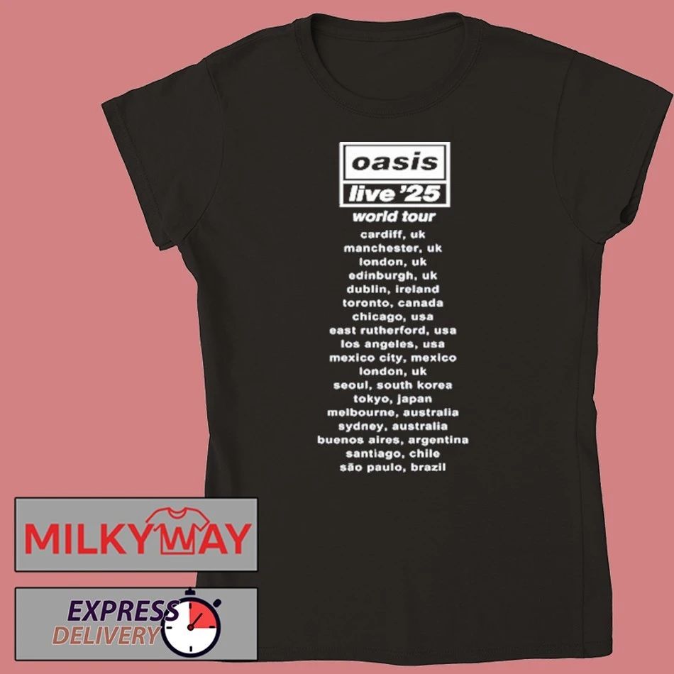 OASIS World Tour in Concert Live ’25 T-Shirt