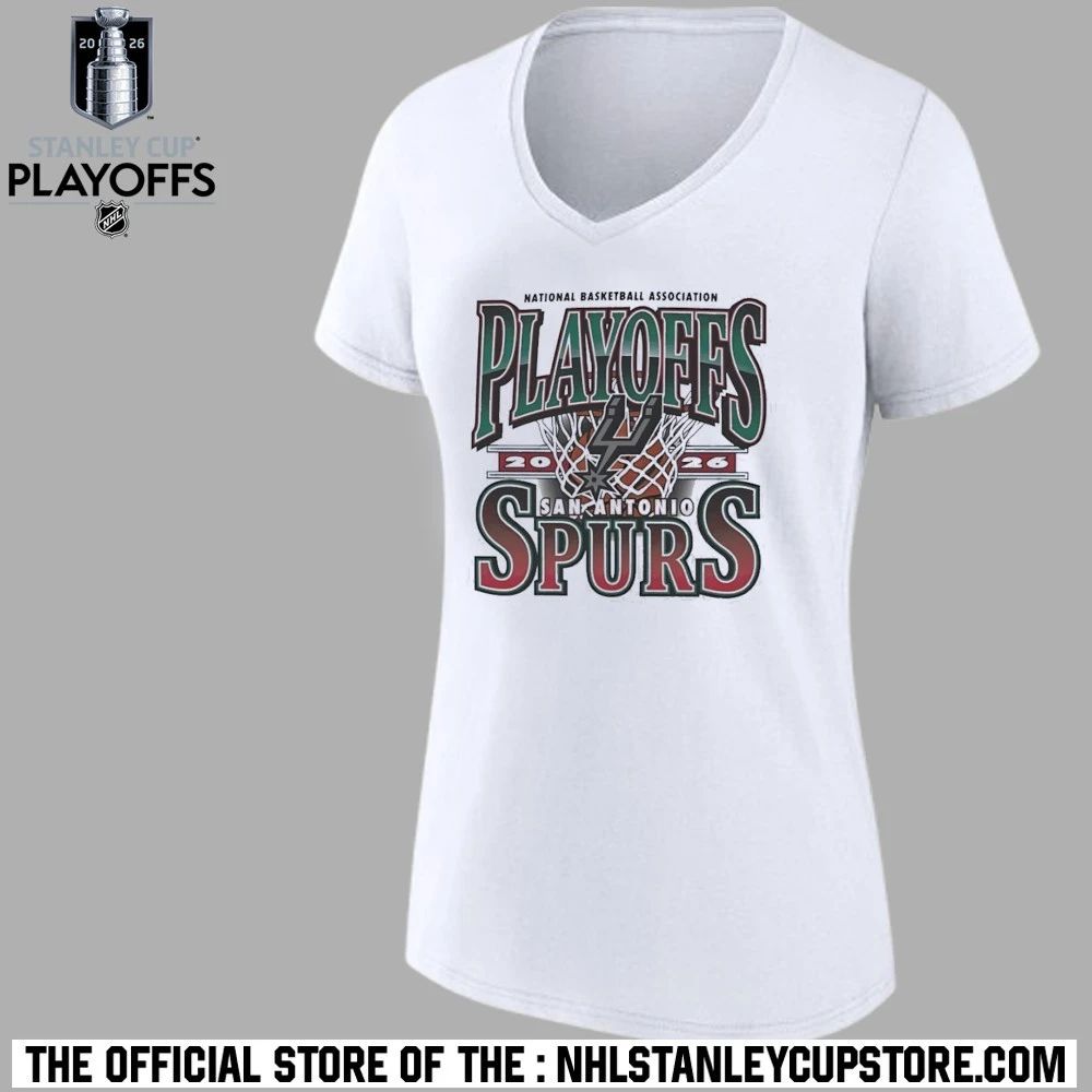 San Antonio Spurs Basketball NBA 2026 Playoffs National Basketball Association Shirt