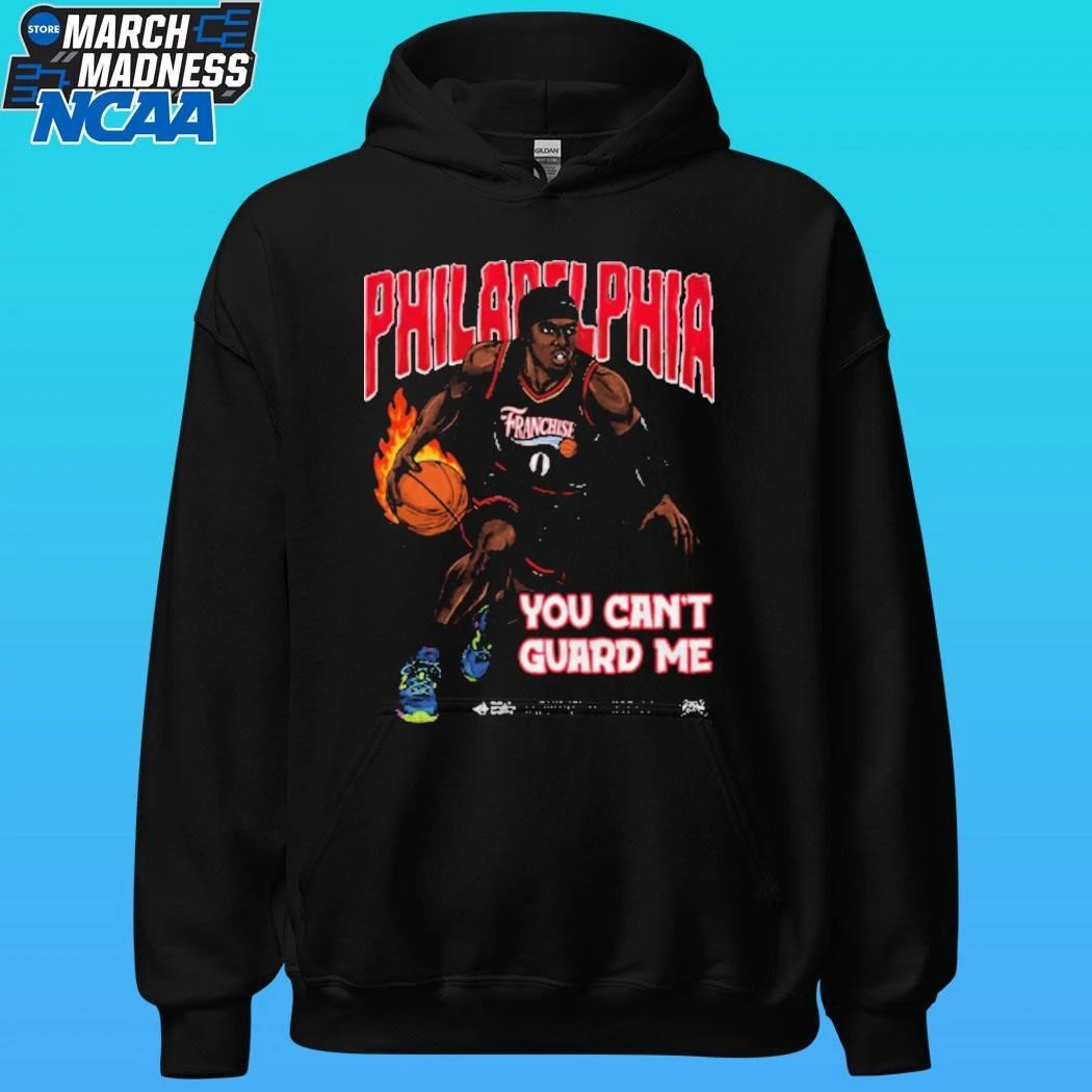 Tyrese Maxey Philadelphia 76ers Franchise You Can’t Guard Me Philly Shirt