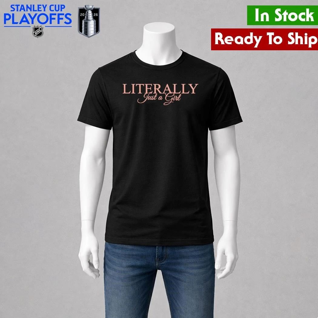 Abbott Elementary Courtney Taylor Target Women’s Literally Just a Girl Shirt
