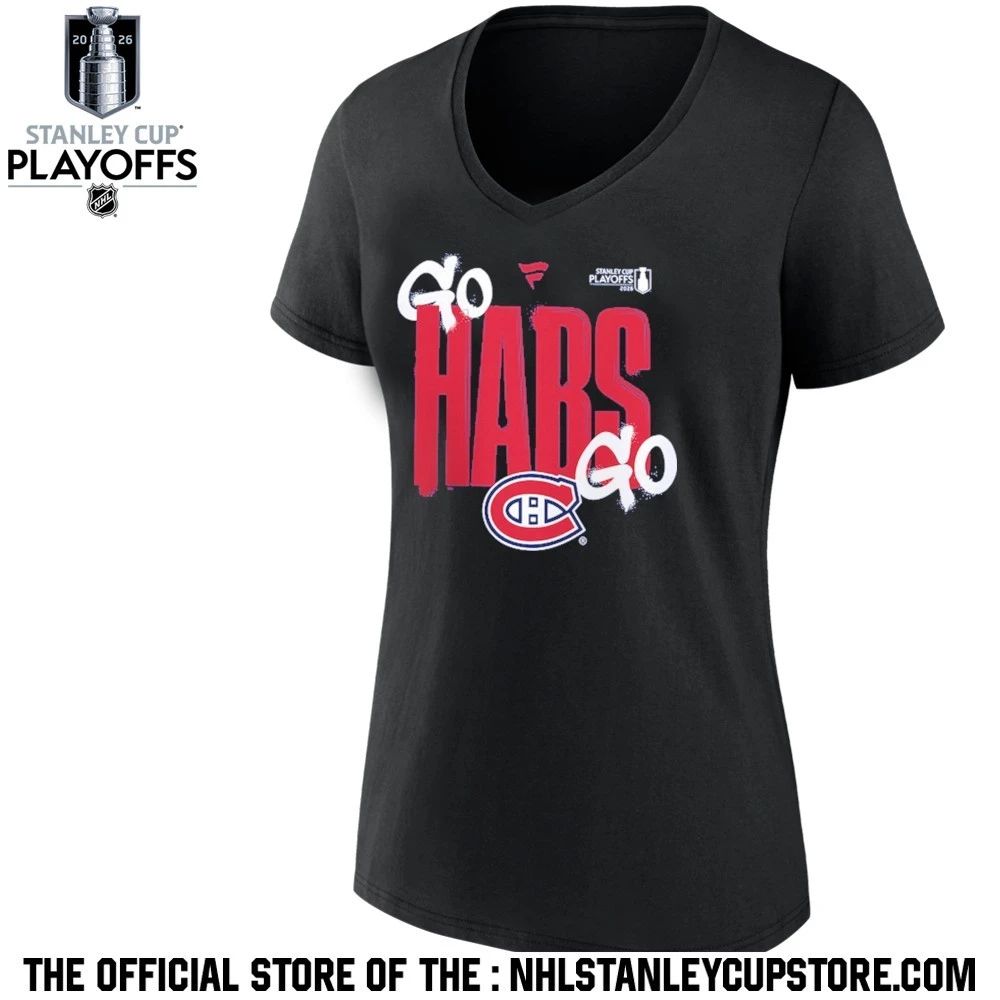 Montreal Canadiens Navy 2026 Stanley Cup Playoffs Slogan Shirt