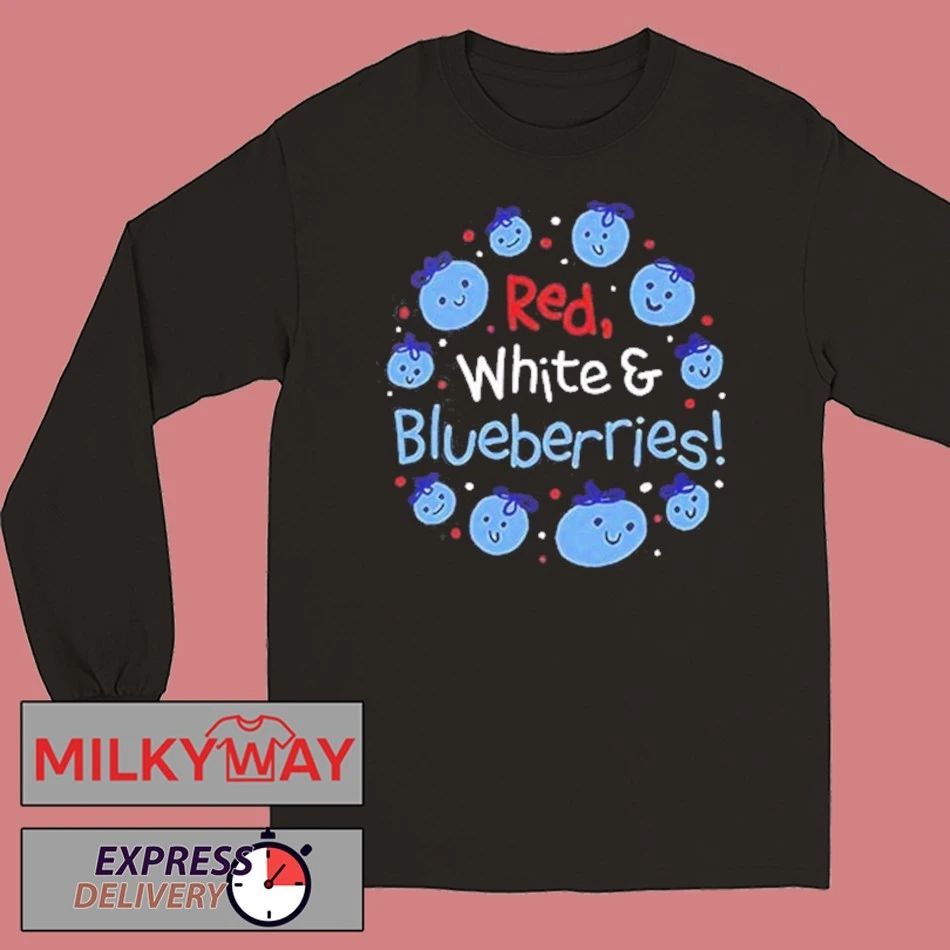 Red White And Blueberries shirt