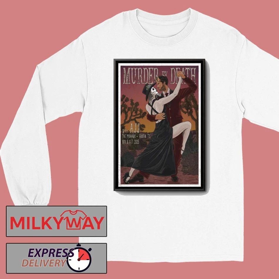 Murder By Death 2025 Tour Poster shirt