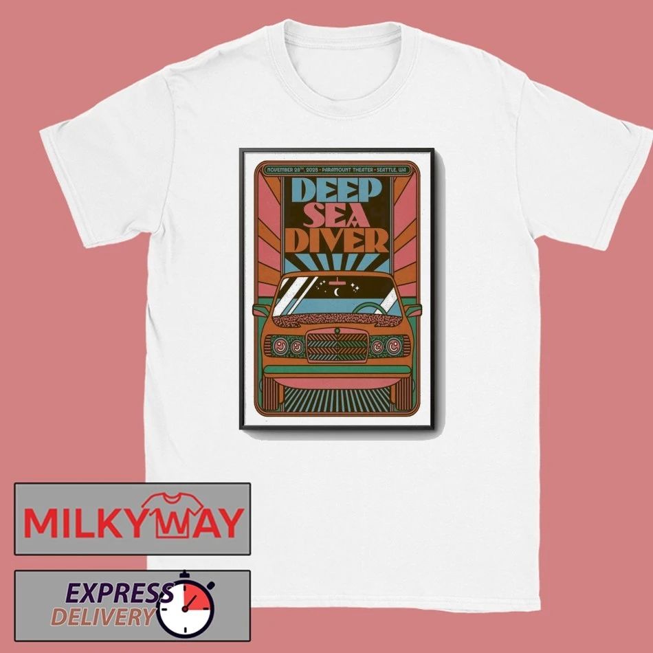 Deep Sea Diver Tour Seattle, WA 28 Nov 2025 Poster shirt