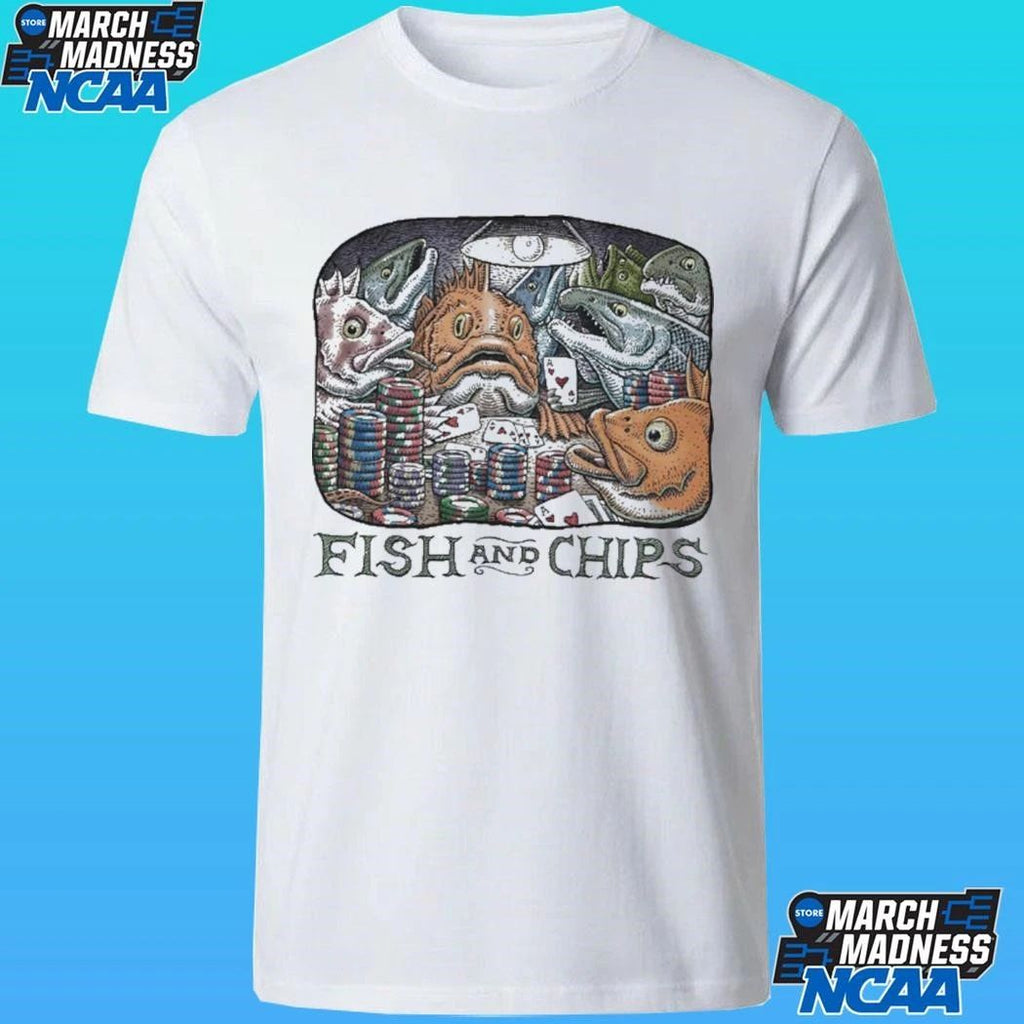Fish And Chips Poker Game Shirt
