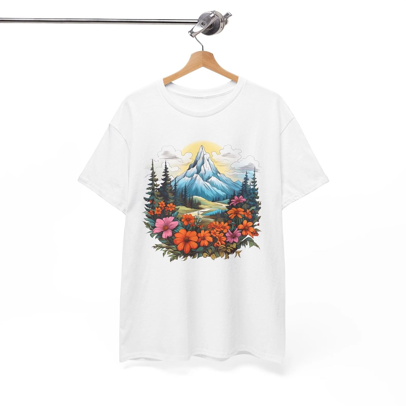Trippy Psychedelic Art T-Shirt | Hippie Festival Tee | Boho Style Shirt