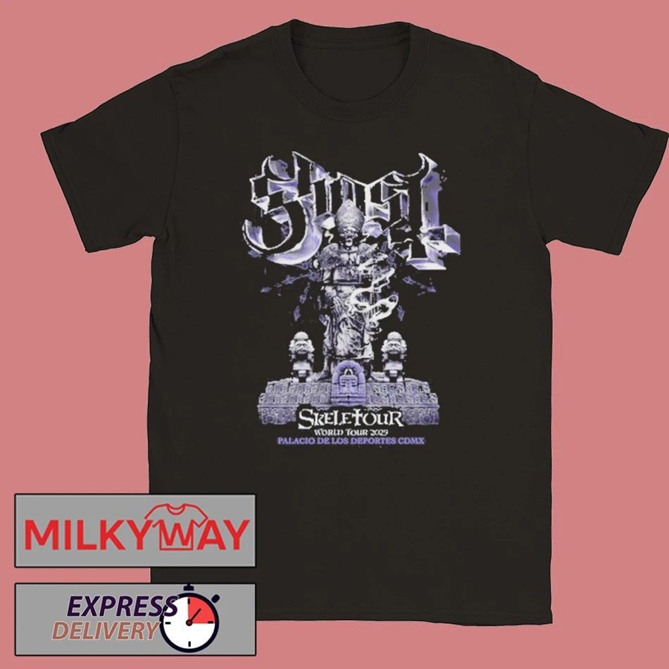 Ghost at Palacio de los Deportes, Mexico City Tour 2025 shirt