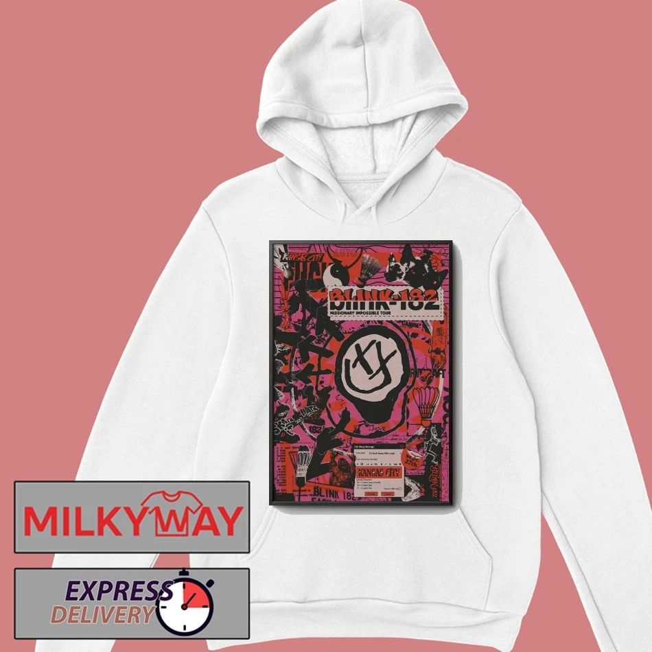 Blink 182 September 27 2025 T-Mobile Center Kansas City, MO Poster shirt