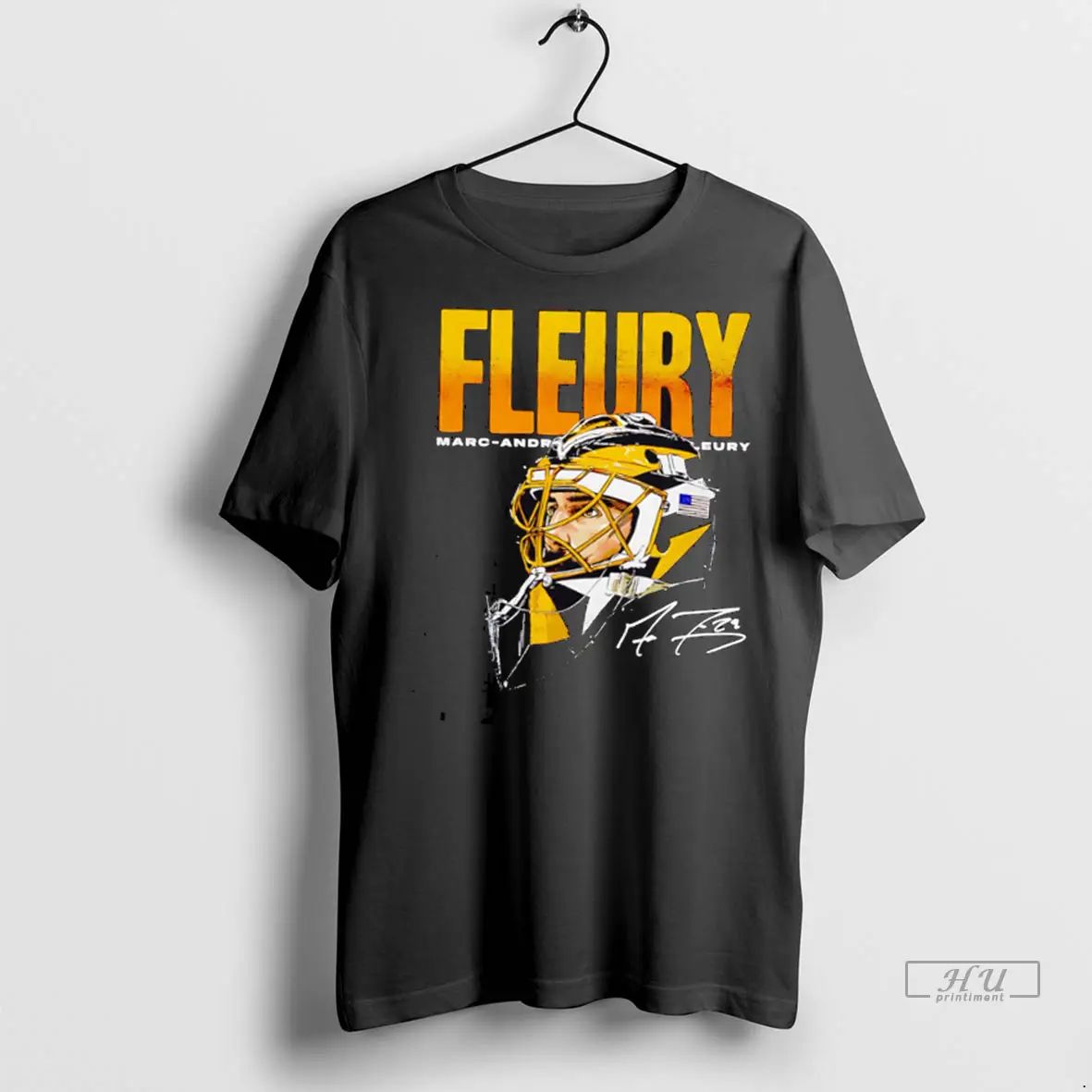 Officials Marc Andre Fleury Pittsburgh Hockey Mask T Shirts