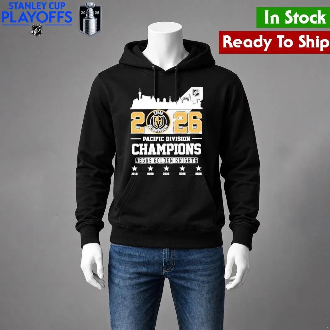 Pacific Division Champions Vegas Golden Knights Shirt
