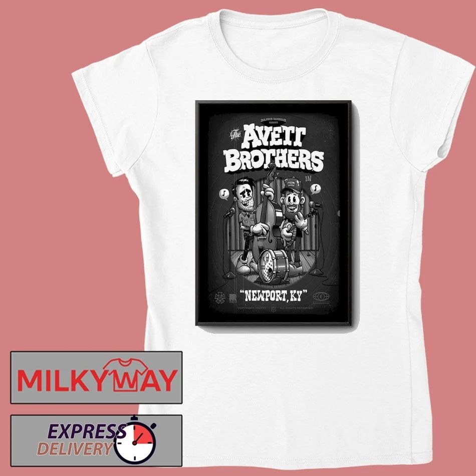 The Avett Brothers Sept 18, 2025 MegaCorp Pavilion, Newport, KY Poster shirt