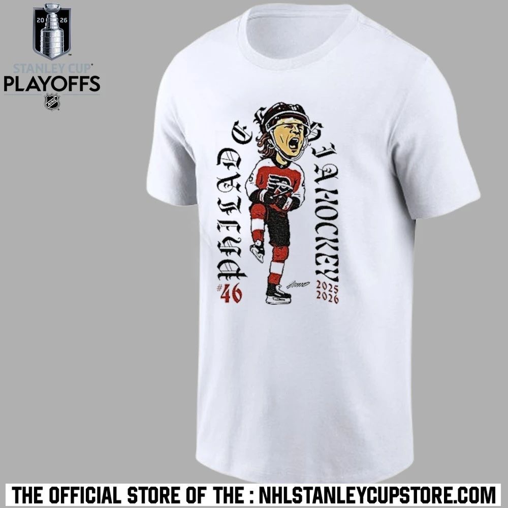 Philadelphia Hockey 46 Trevor Zegras 2026 Nhl Shirt