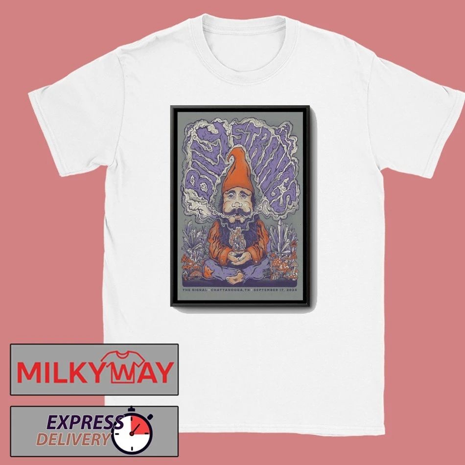 Billy Strings Chattanooga Tennessee Concert Poster 2025 shirt